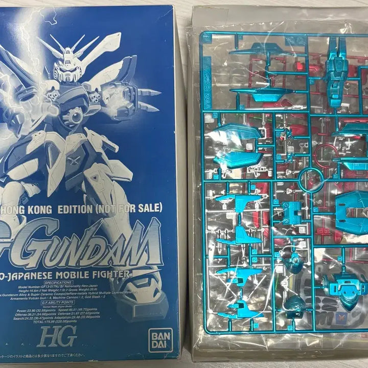[BUNJANG] HG God Gundam Hong Kong Limited Clear Coating / hg 갓건담 홍콩 한정 클리어 코팅