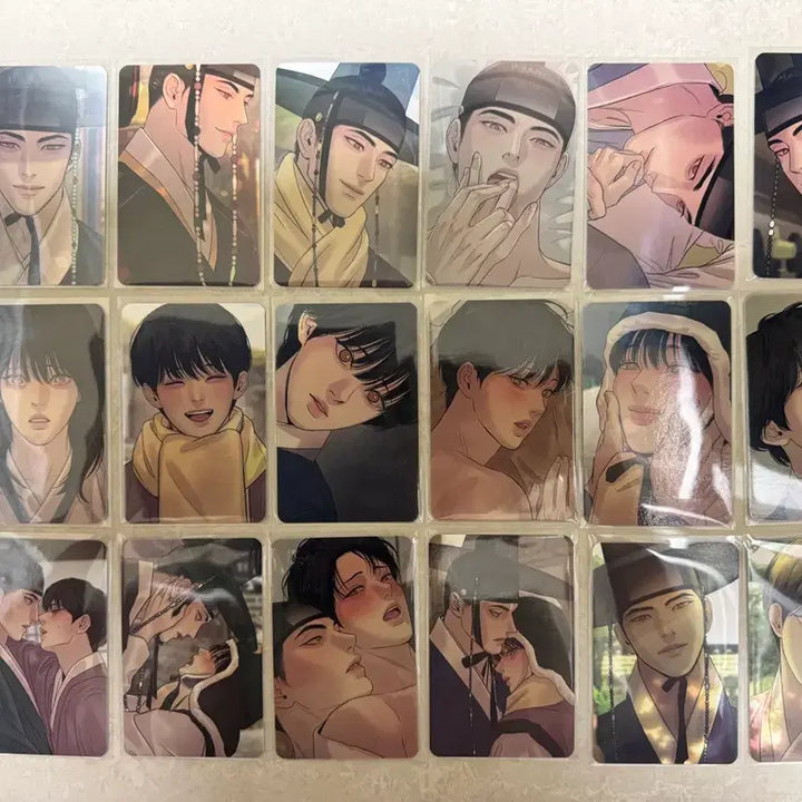 [BUNJANG] Yaseulcheop Collection Photocard Set (18 types) Jaemi Shop Yun Seung-ho Baek Na-gyum Byun Deok / 야화첩 컬렉션 포토카드 드볼 18종 올클 재이미샵 윤승호 백나겸 변덕작가