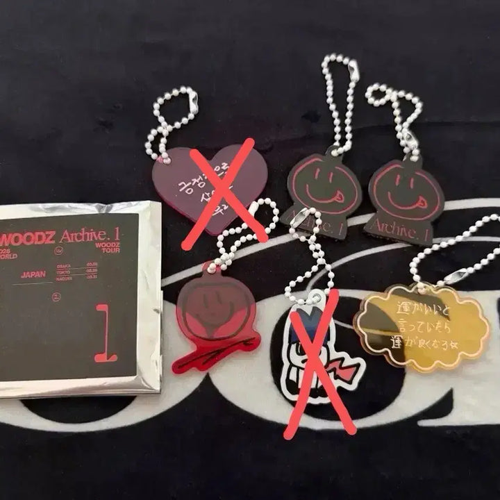 [BUNJANG] WOODZ WOODZ Seungyoun Lucky Draw Keyring / WOODZ 우즈 조승연 LUCKY DRAW KEYRING