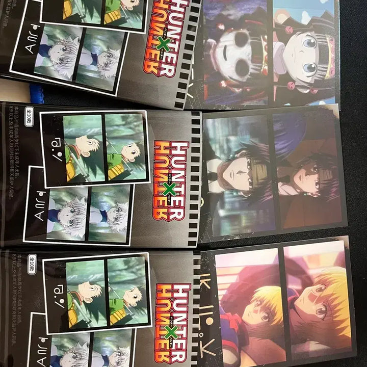 [BUNJANG] Hunter x Hunter Scene Postcards Bundle Set / 헌터x헌터 장면사 포토 카드 3개 일괄