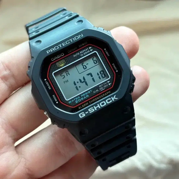 [BUNJANG] G-Shock DW-5000R Revival Stainless Steel Watch / 지샥 DW 5000R 복각