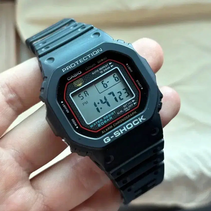 [BUNJANG] G-Shock DW-5000R Revival Stainless Steel Watch / 지샥 DW 5000R 복각