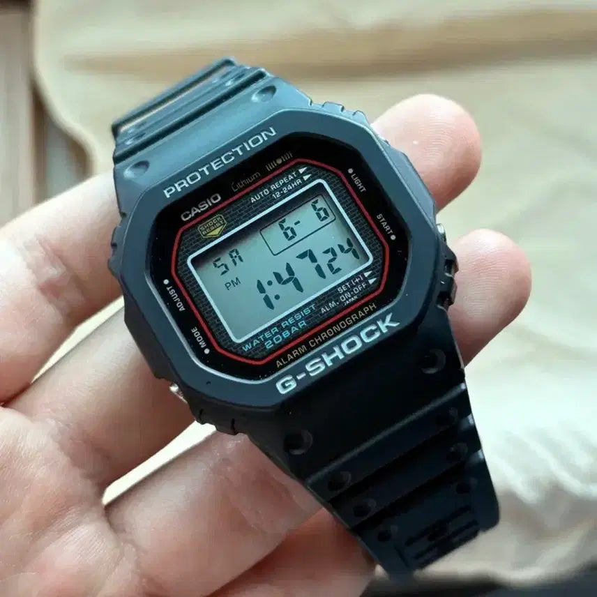 [BUNJANG] G-Shock DW-5000R Revival Stainless Steel Watch / 지샥 DW 5000R 복각