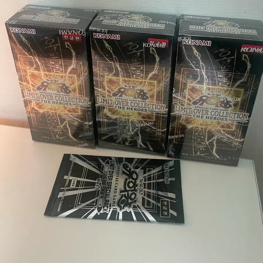 [BUNJANG] Yu-Gi-Oh! Limit Over Collection 3 Boxes / 유희왕 리미트 오버 컬렉션 리오컬 3박스
