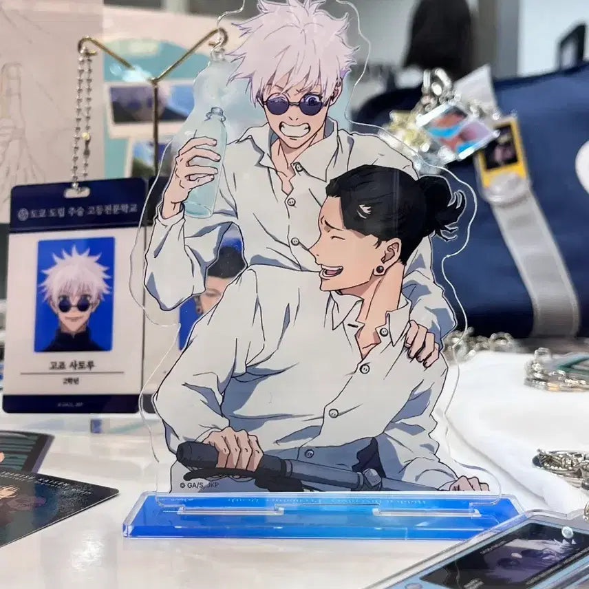 [BUNJANG] Jujutsu Kaisen Kaigyoku Gyokusetu Acrylic Stand Gojo &amp; Geto (Sealed) / 주술회전 팝업 회옥옥절 아크릴 스탠드 고죠 게토 미개봉