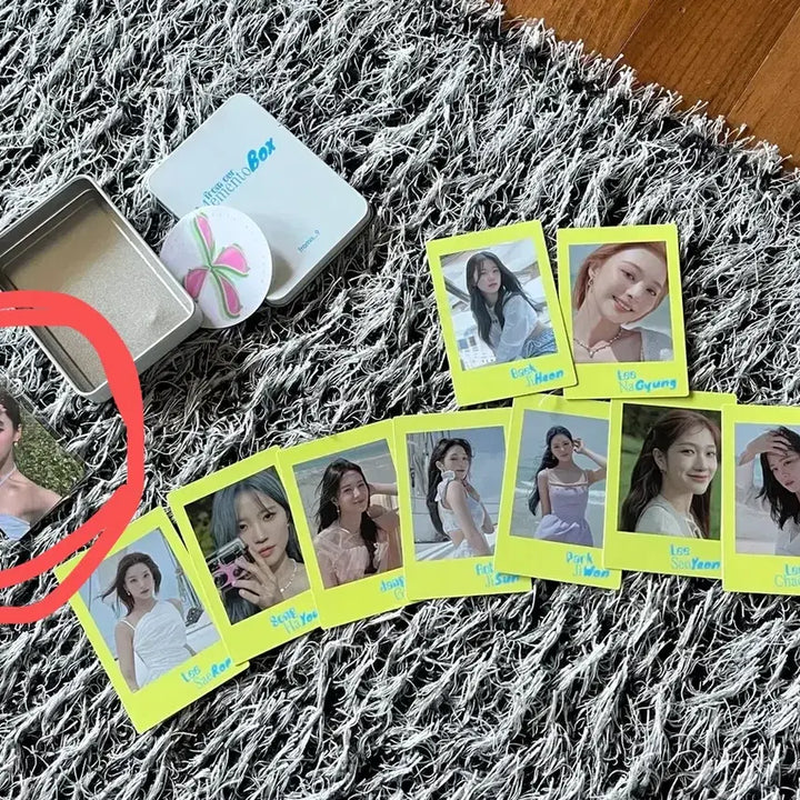 [BUNJANG] fromis_9 SOUND WAVE Album Photocard &amp; Tin Case Set / 프로미스나인 스디웨 앨범 포카&amp; 틴케이스