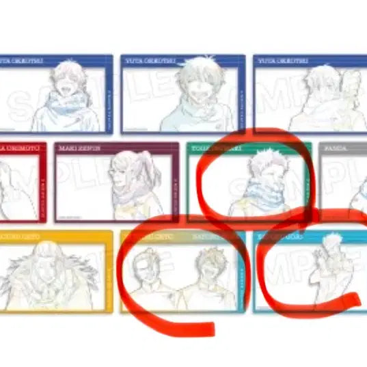 [BUNJANG] Jujutsu Kaisen Pop-up Exclusive Cards / 주술회전 팝업 교환 판매