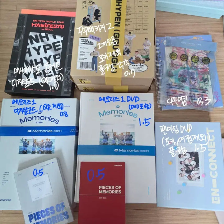 [BUNJANG] ENHYPEN Bundle Set Merch / 엔하이픈 굿즈 양도 일괄시 6.0 (개별은 설명 참고)