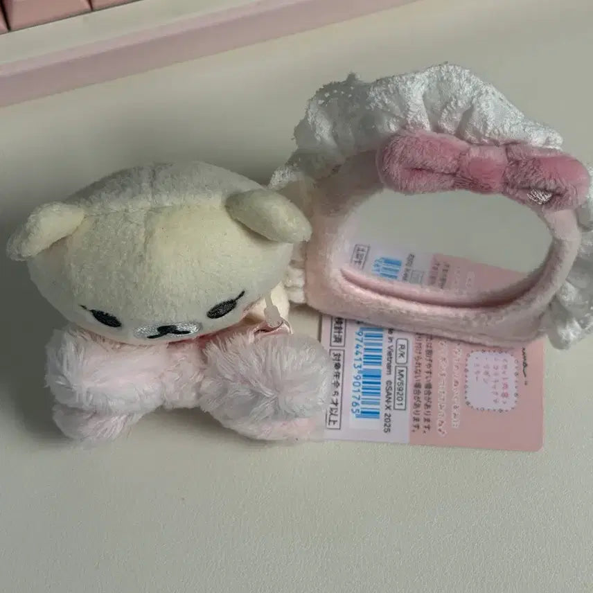 [BUNJANG] Rilakkuma Makeup Series Rilakkuma Doll Mirror Set / 코리락쿠마 메이크업 시리즈 인형 거울 세트
