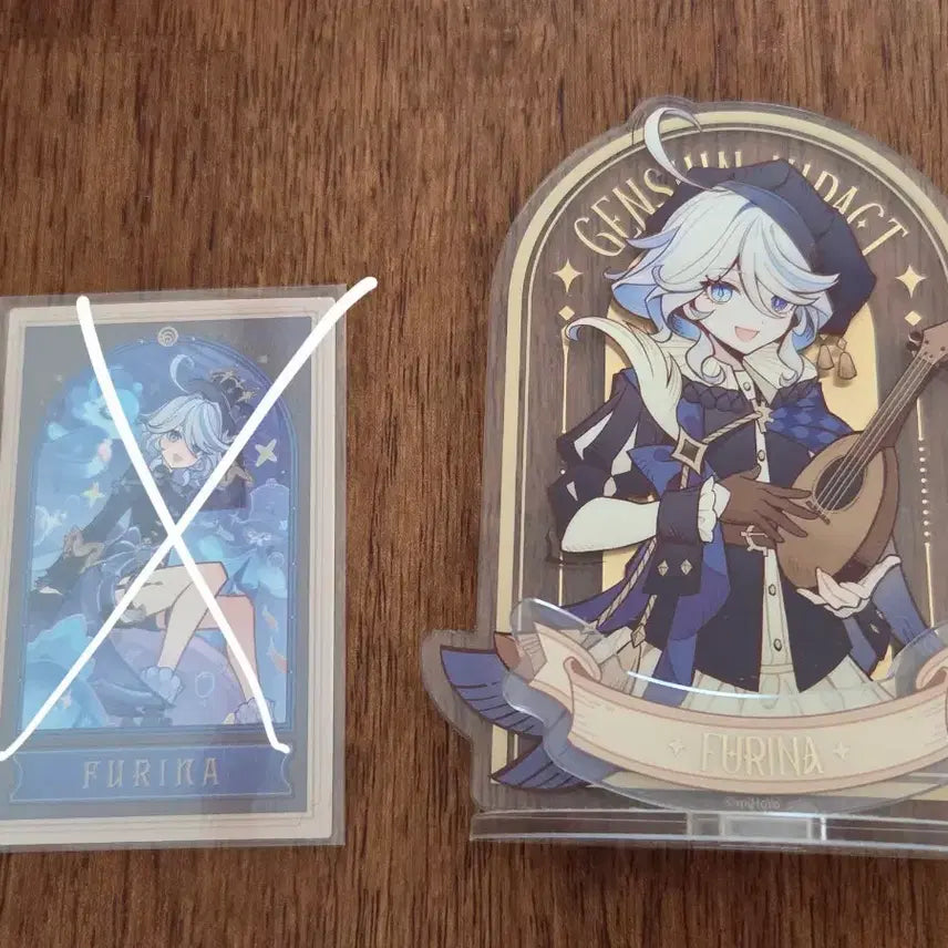 [BUNJANG] Genshin Impact Furina Hoyoverse Oracle Shadow Hunter Acrylic Standee / (배송비포함) 원신 푸리나 호요랜드 점괘 포카 그림자 사냥꾼 아크릴스탠드