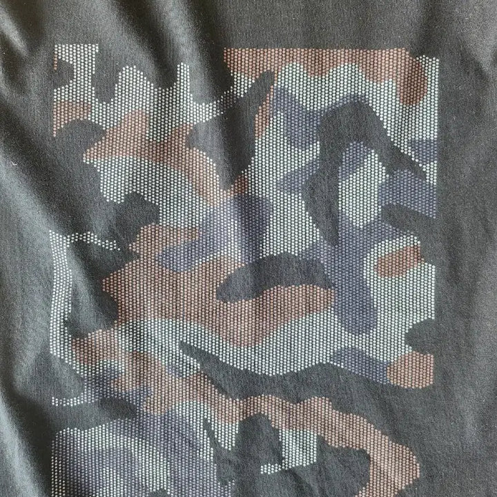 [BUNJANG] Marcus Lupfer Camouflage Short Sleeve T-Shirt / 마커스 루퍼  카모플라주 반팔 티셔츠