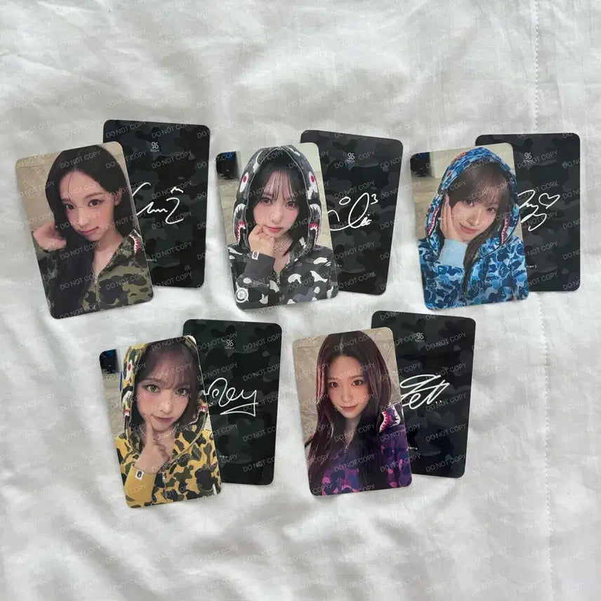 [BUNJANG] Resene VAPE Photocard Set / 리센느 베이프 포토카드 비공굿ㅣ포카 원이 리브 미나미 메이 제나 싸인
