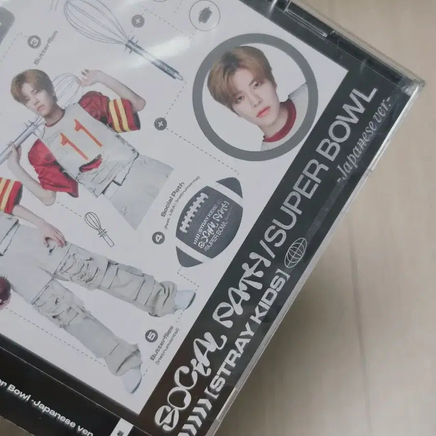 [BUNJANG] Stray Kids Super Bowl Social Path FC Edition Seungmin Sealed Album / 스트레이키즈 Super Bowl 소셜패스 FC반 승민 미개봉 앨범