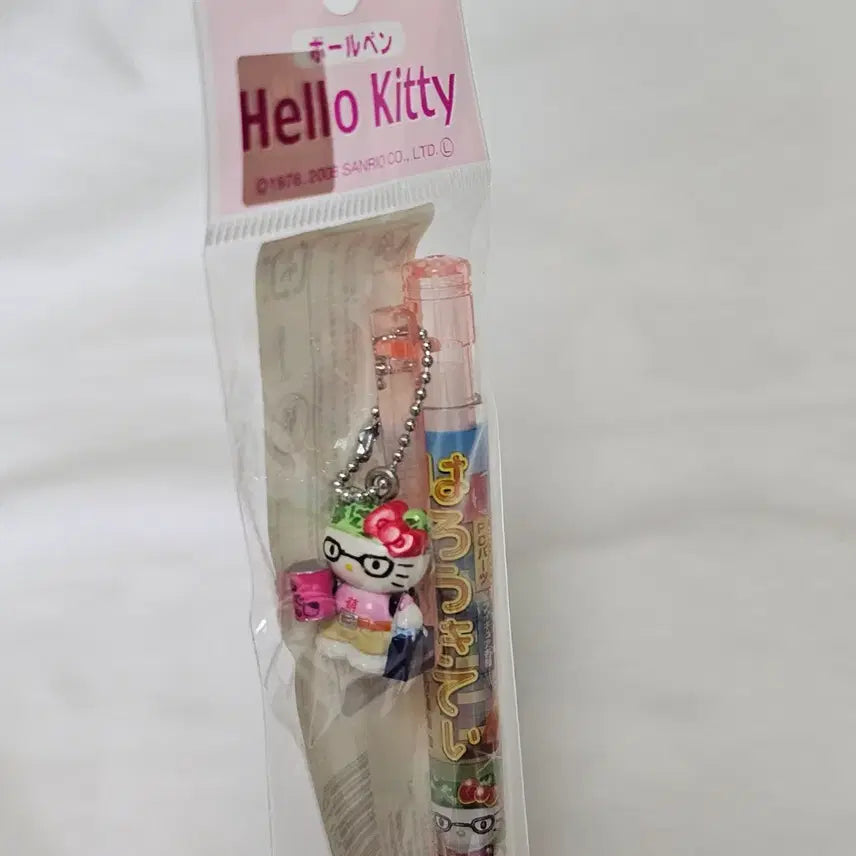[BUNJANG] Sanrio Hello Kitty Akihabara Otaku Ballpoint Pen &amp; Strap (Sealed) / (미개봉) 아키하바라 오타쿠 키티 볼펜 키티 스트랩 헬로키티