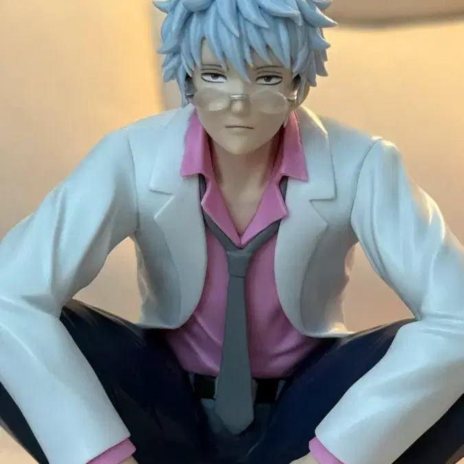 [BUNJANG] Gintama Shinsengumi Gintachi Sensei Figure (Opened) / 은혼 삼젯 긴파치 센세 피규어 개봉품