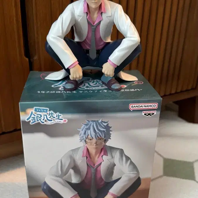 [BUNJANG] Gintama Shinsengumi Gintachi Sensei Figure (Opened) / 은혼 삼젯 긴파치 센세 피규어 개봉품