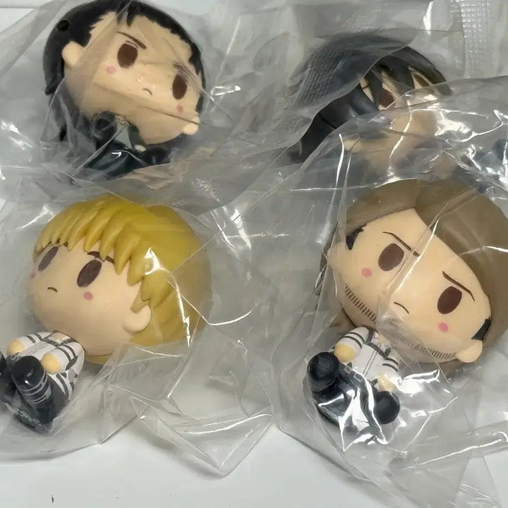 [BUNJANG] Shingeki no Kyojin Ichiban Kuji Chokonokko Complete Set / 4종일괄 진격거 제일복권 이치방 쿠지 초코노코