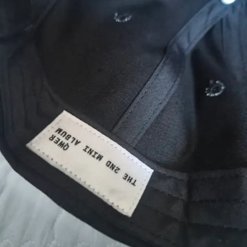 [BUNJANG] Algorithm Blossom Ball Cap - Black / qwer알고리즘 블라썸 볼캡 모자블랙 미착용