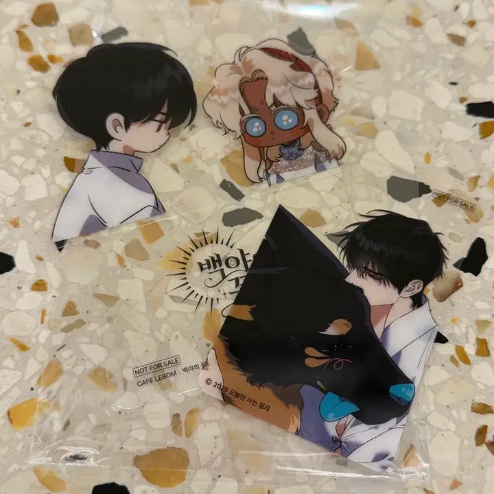 [BUNJANG] Baek Ya-ui Kkotgil Dessert Cafe Le Bom Special Edition PP Stand Photocard Shuraka / 레봄 카페 백야의꽃길 디저트 특전 pp스탠드 포카 슈라카 테이