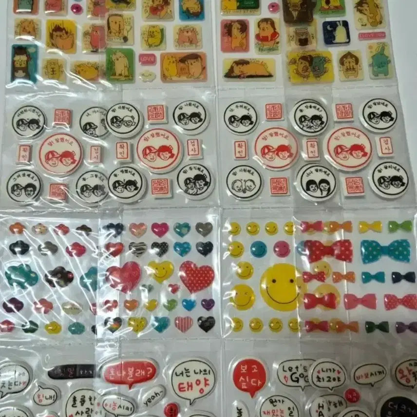 [BUNJANG] Classic String Sausage Stickers / 고전 줄줄이 스티커