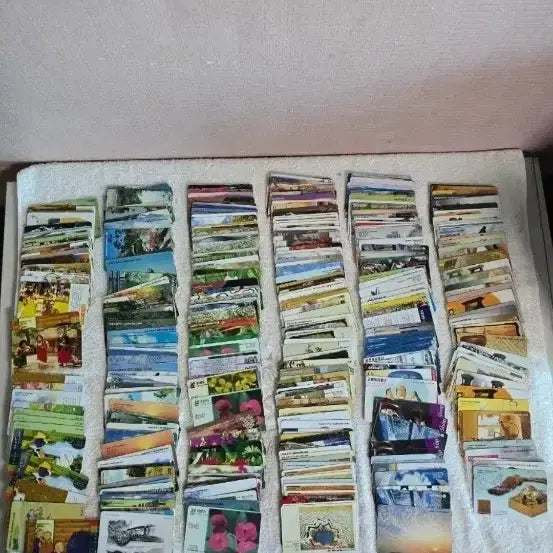 [BUNJANG] Vintage Public Telephone Cards Bundle (500 pcs) / 옛날 근대사 공중전화카드 500장
