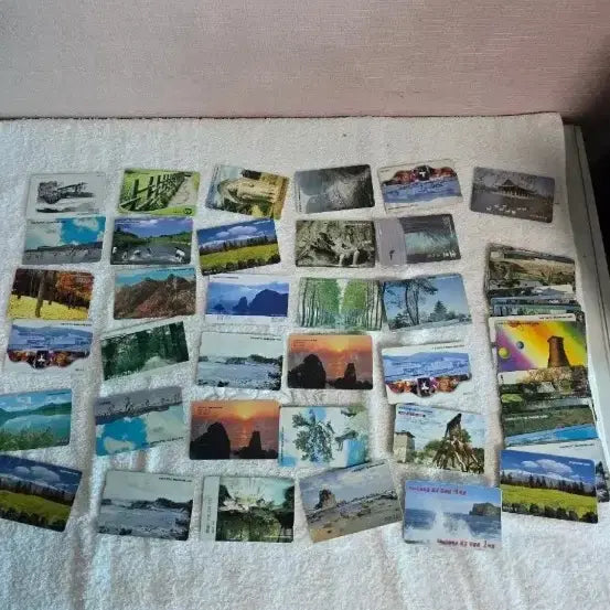 [BUNJANG] Vintage Public Telephone Cards Bundle (500 pcs) / 옛날 근대사 공중전화카드 500장