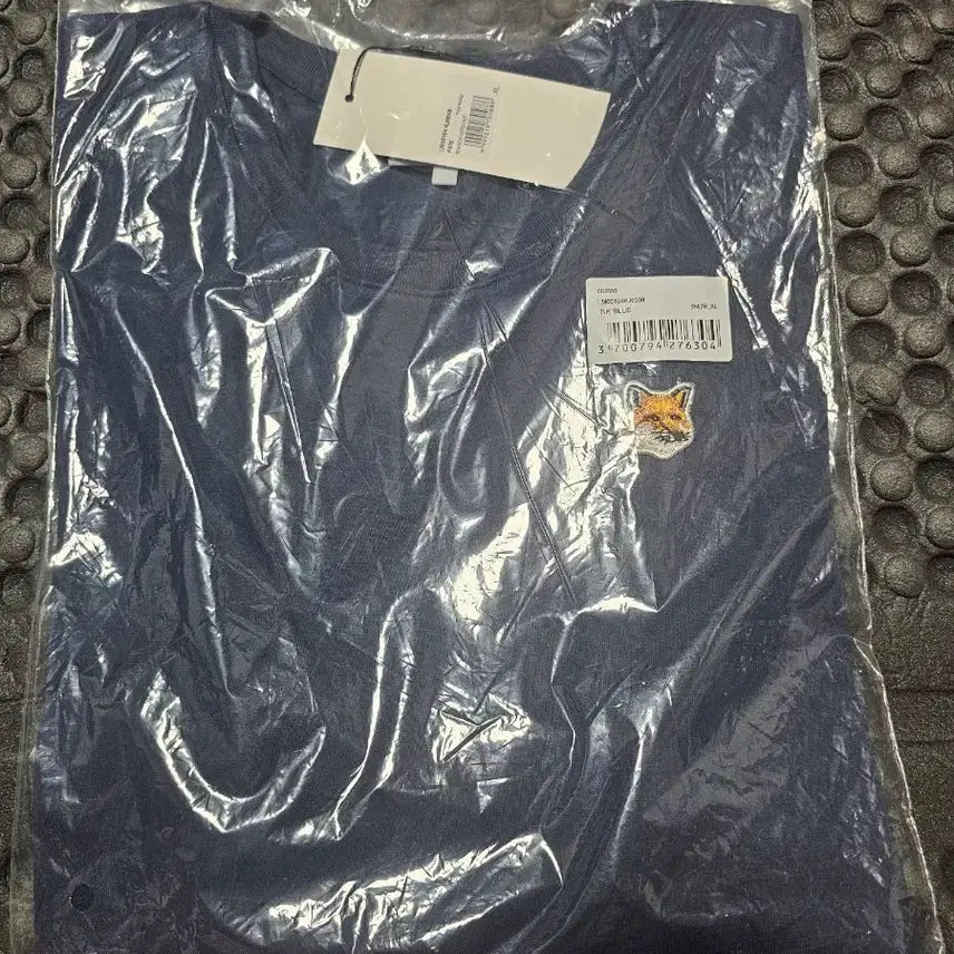 [BUNJANG] Maison Kitsuné Navy Short Sleeve T-Shirt XL / 메종키츠네 반팔티 네이비 xl