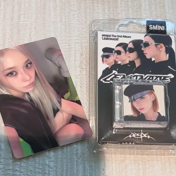 [BUNJANG] aespa Winter Karina Giselle Ningning Lemonade Photocard Split Set / 에스파 레모네이드 윈터 스미니 포카 카리나 지젤 팝업 닝닝 분철 교환