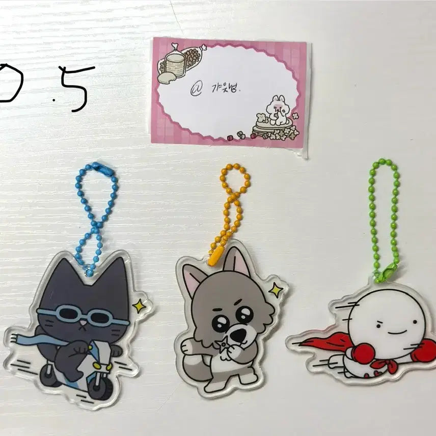 [BUNJANG] Ppoonekdo 1st Generation Keyring (Unsealed) / 쁘넥도 1기 키링 (개봉 / 하자 X)