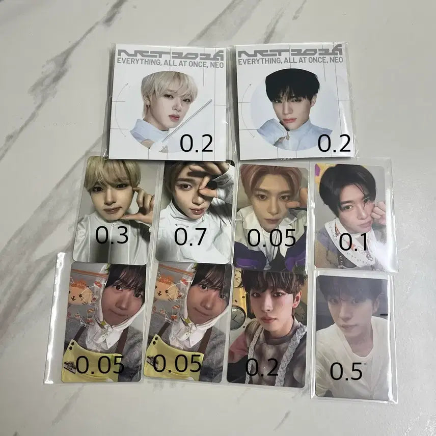 [BUNJANG] NCT WISH Dream Member Photocard Badge Set / (0.05부터~)엔시티위시 드림 포카 뱃지
