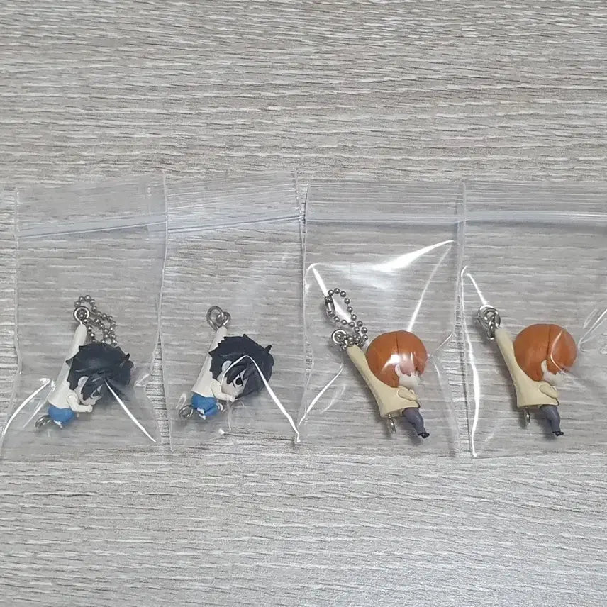 [BUNJANG] Death Note L &amp; Light Daerong Gacha Bundle Set / (반택포)데스노트 엘 라이토 대롱가챠 일괄