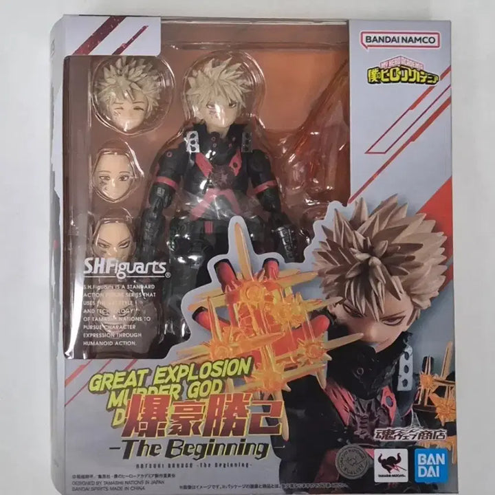 [BUNJANG] Bandai Tamashii Nations My Hero Academia Katsuki Bakugo The Beginning SHFiguarts Figure (Sealed) / 미개봉 바쿠고 shf 더비기닝 피규어 히로아카