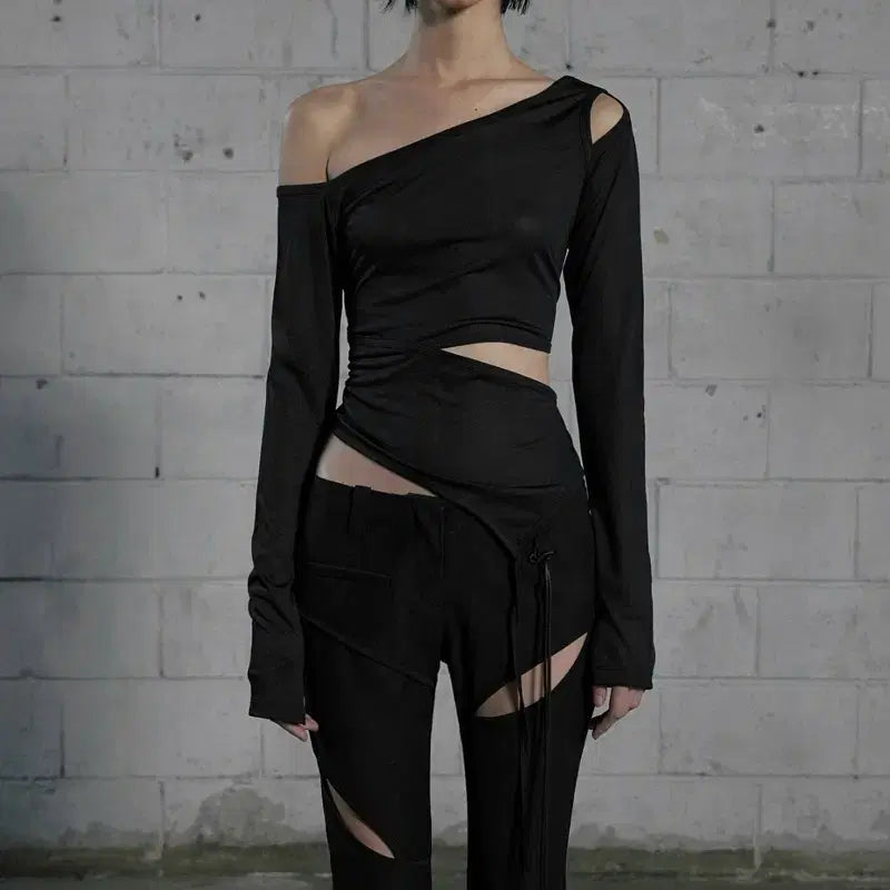 [BUNJANG] Bohemian Seoul Sheer Cut-Out Sleeve / [새상품]보헤미안서울 보헴서 시스루 컷아웃 슬리브
