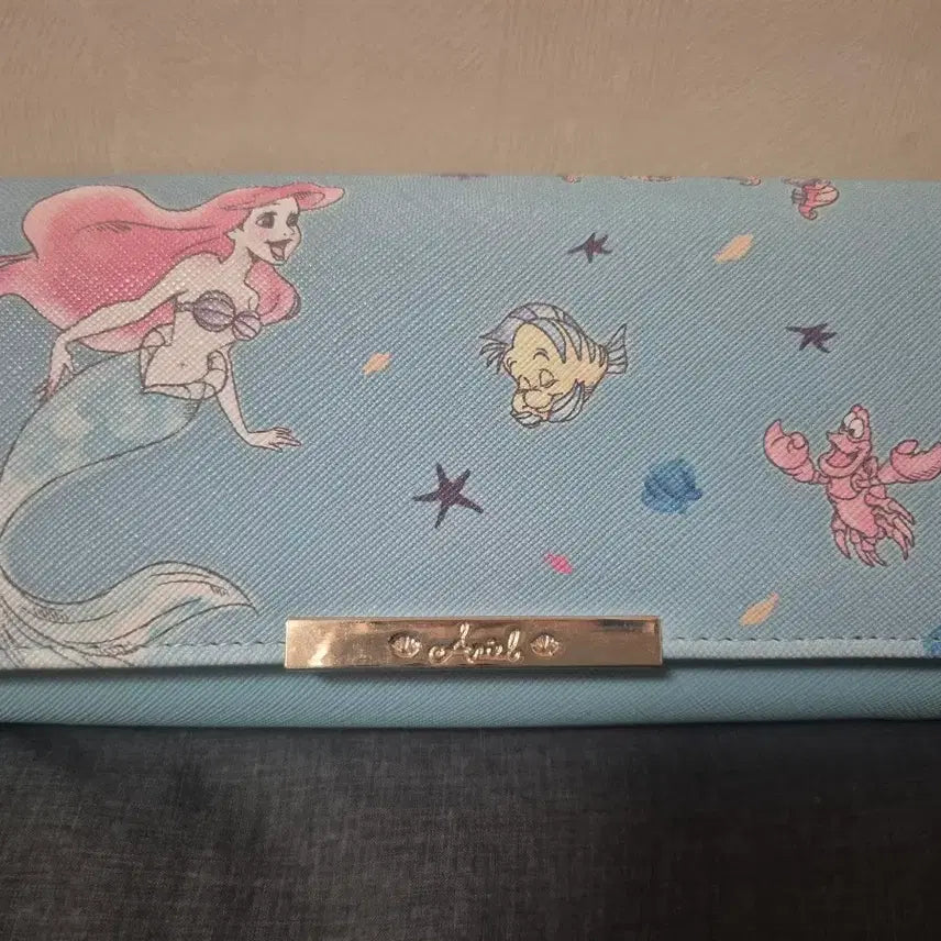 [BUNJANG] Disney The Little Mermaid Ariel Long Wallet / 디즈니 인어공주 아리엘 에리얼 장지갑
