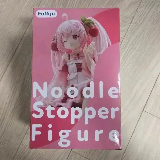 [BUNJANG] FURYU Vocaloid Noodle Stopper Sakura Miku Figure (2025 Ver.) / 미개봉 후류 보컬로이드 누들스토퍼 사쿠라 미쿠 피규어