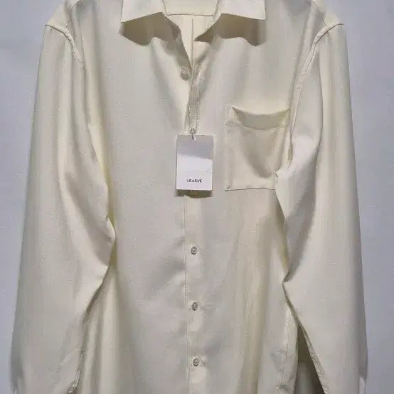 [BUNJANG] LEARVE Ivory Shirt M / LEARVE 아이보리 셔츠 M
