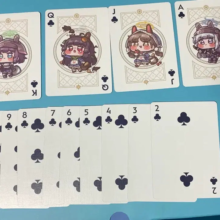 [BUNJANG] Blue Archive Bicycle Card Split Set / 블루아카이브 바이시클 카드 분할 판매