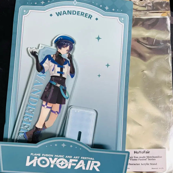 [BUNJANG] Genshin Impact Wanderer Hoyofair Acrylic Stand / 원신 호요페어 방랑자 아크릴스탠드