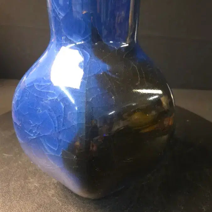 [BUNJANG] Celadon Three-Handled Vase with Jeran Glaze / 260605-4 제람유 육룽 삼구병