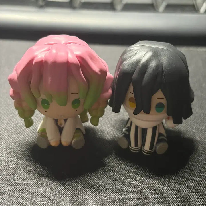 [BUNJANG] Demon Slayer Petatto Wind-up Gacha Figures Kanroji Mitsuri, Iguro Obanai / 귀멸의칼날 페탓토 태엽 피규어 가챠 미츠리,이구로 오바나이