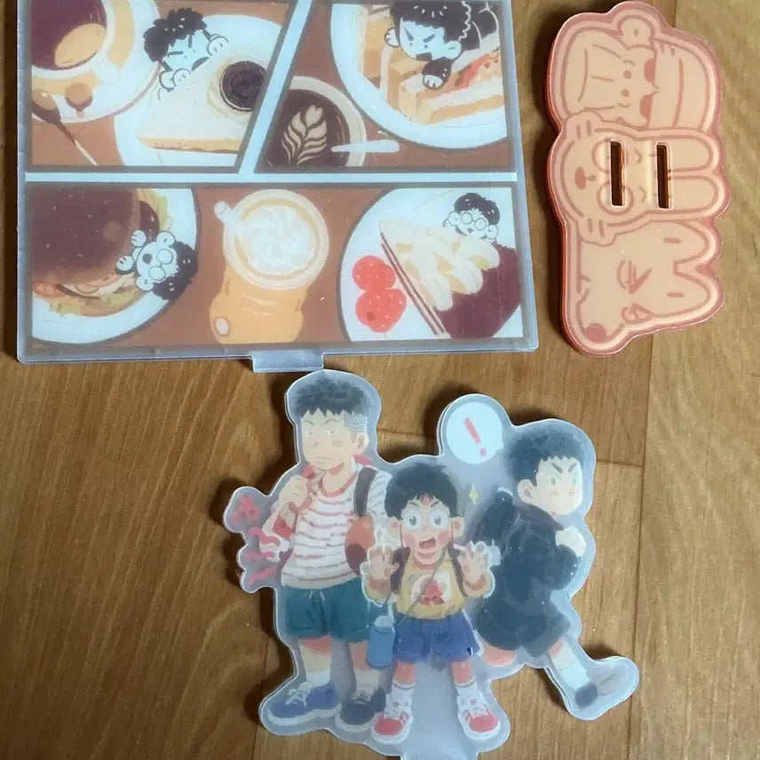 [BUNJANG] Slam Dunk Shohoku 3rd Year Students Cafe Acrylic Standee / 슬램덩크 북산 3학년즈 중국 카페 아크릴 판매