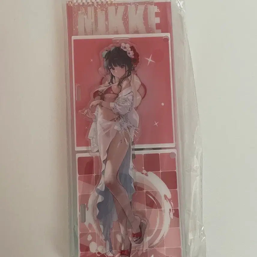 [BUNJANG] Nihke Shower Booth Acrylic Stand Sakura (Sealed) / 니케 샤워부스 아크릴스탠드 사쿠라 미개봉