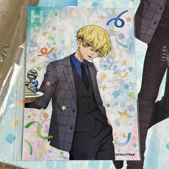 [BUNJANG] Tokyo Revengers Chifuyu Birthday Set Acrylic Stand Canvas Board / 덤 일괄) 도쿄리벤저스 치후유 버스데이 생일 세트 아크릴스탠드 캔뱃지