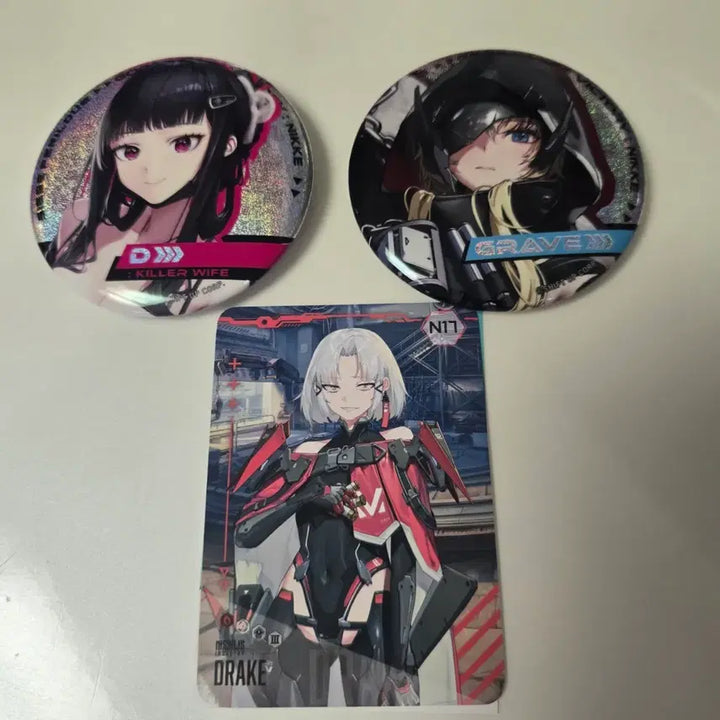 [BUNJANG] Nier: Automata Hologram Can Badge Vol. 4 Bundle Set / 니케 홀로그램 캔뱃지 vol.4 일괄 (서비스 있음)