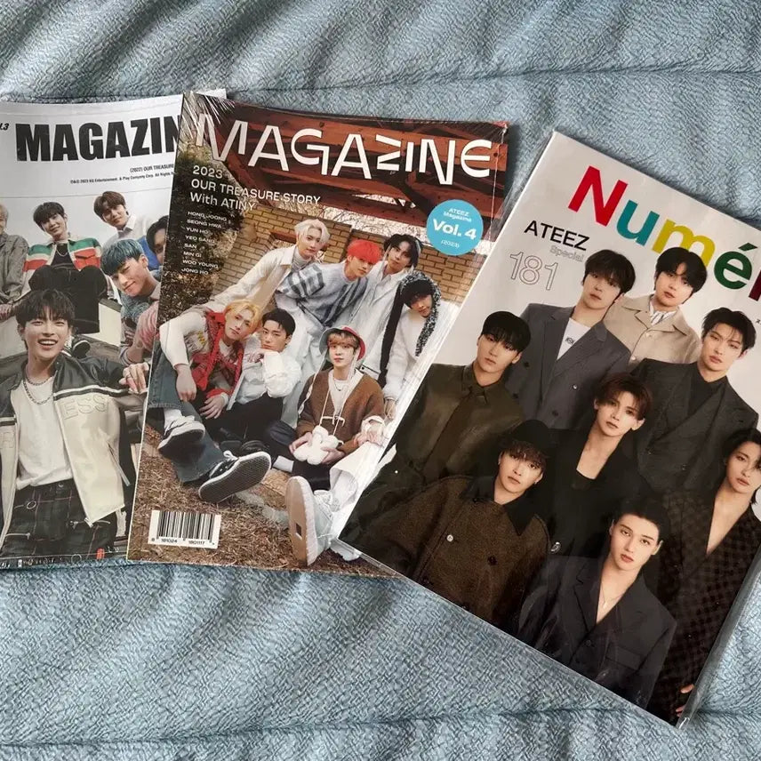 [BUNJANG] ATEEZ Sealed 2022-2023 Membership Magazine Bundle Set / (미개봉) 에이티즈 잡지