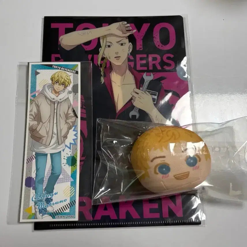 [BUNJANG] Tokyo Revengers Draken File + Takemichi Manju Bundle Set / 도리벤 드라켄 파일+타케미치 만쥬 일괄