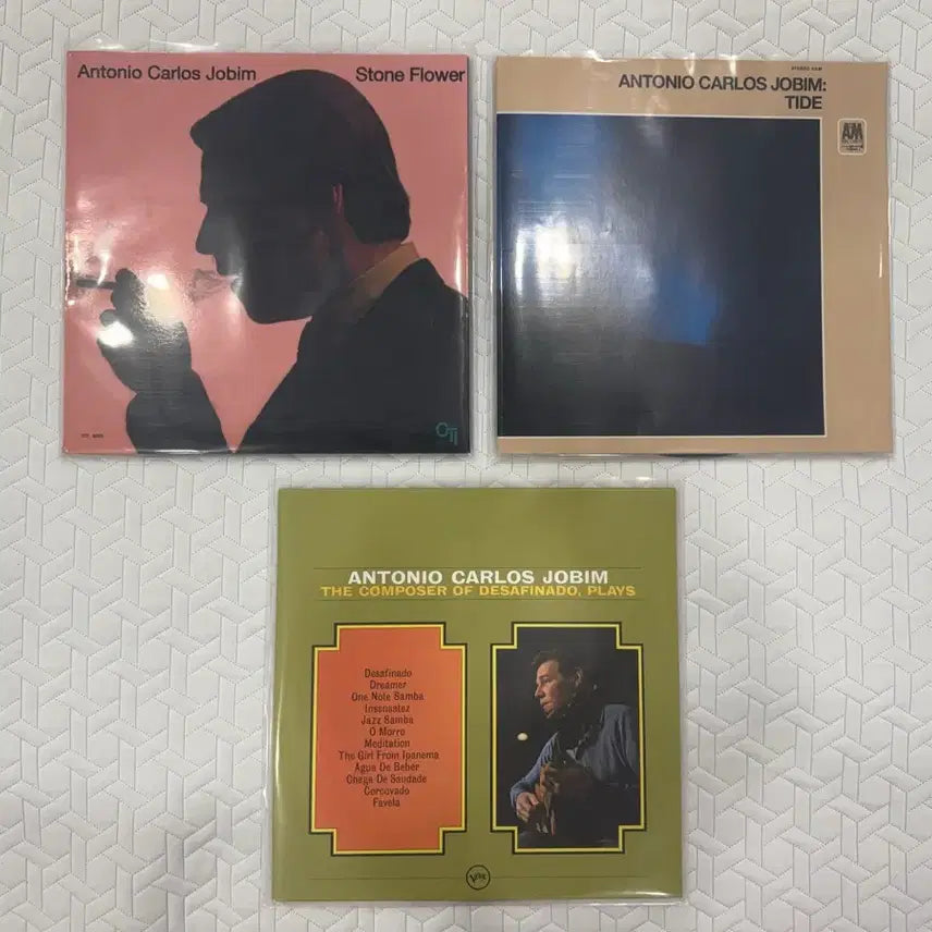 [BUNJANG] Antonio Carlos Jobim Stone Flower / Plays Verve LP Set / 안토니오 카를로스 조빔 Antonio Carlos Jobim lp jazz 재즈