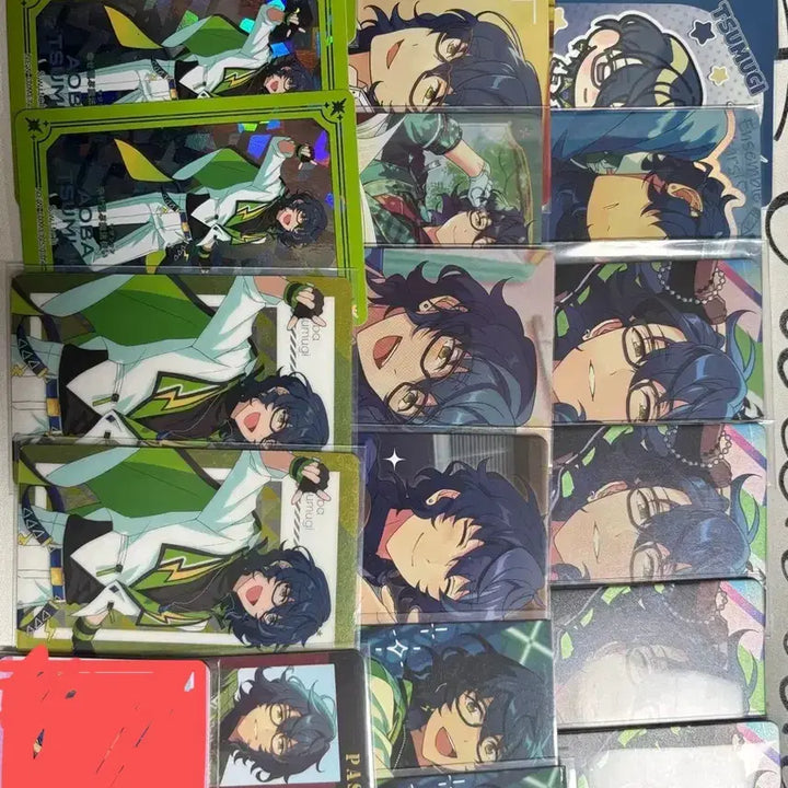 [BUNJANG] Ensemble Stars Aoba Tsumugi Paper Goods Bundle Set / 앙스타 아오바 츠무기 포토카드류 지류 일괄