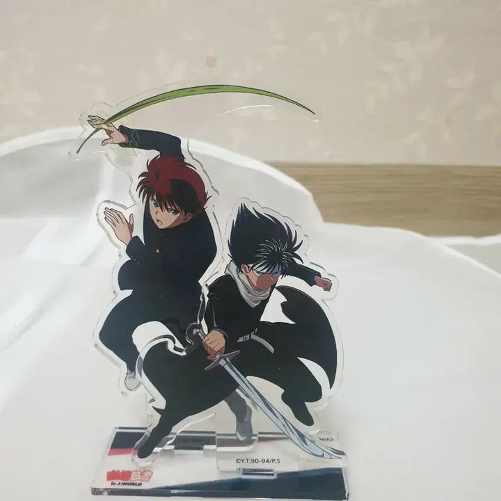 [BUNJANG] Yuyu Hakusho Hiei Kurama Acrylic Stand / 유유백서 히레이 쿠라마 아크릴 스탠드 굿즈