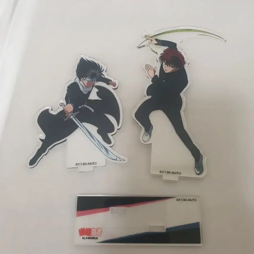 [BUNJANG] Yuyu Hakusho Hiei Kurama Acrylic Stand / 유유백서 히레이 쿠라마 아크릴 스탠드 굿즈